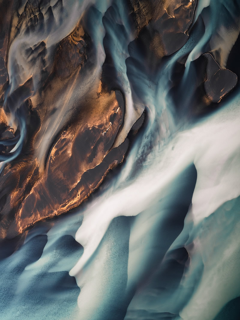 Braided Rivers: Beautiful Landscapes Of Iceland By Kevin Krautgartner