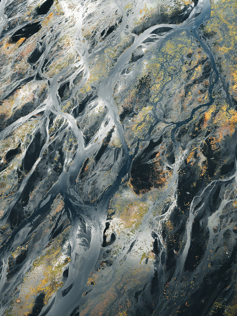 Braided Rivers: Beautiful Landscapes Of Iceland By Kevin Krautgartner