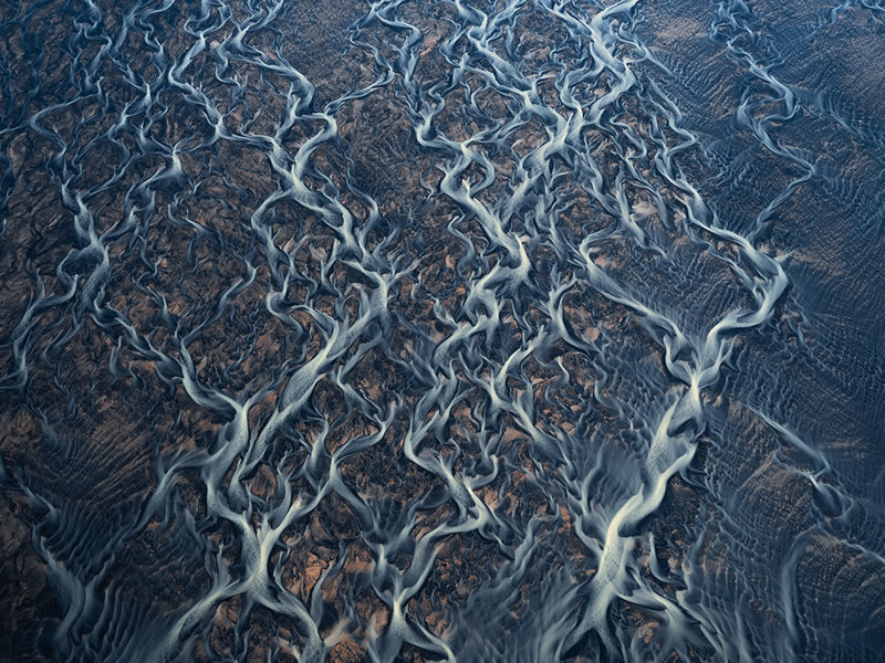 Braided Rivers: Beautiful Landscapes Of Iceland By Kevin Krautgartner