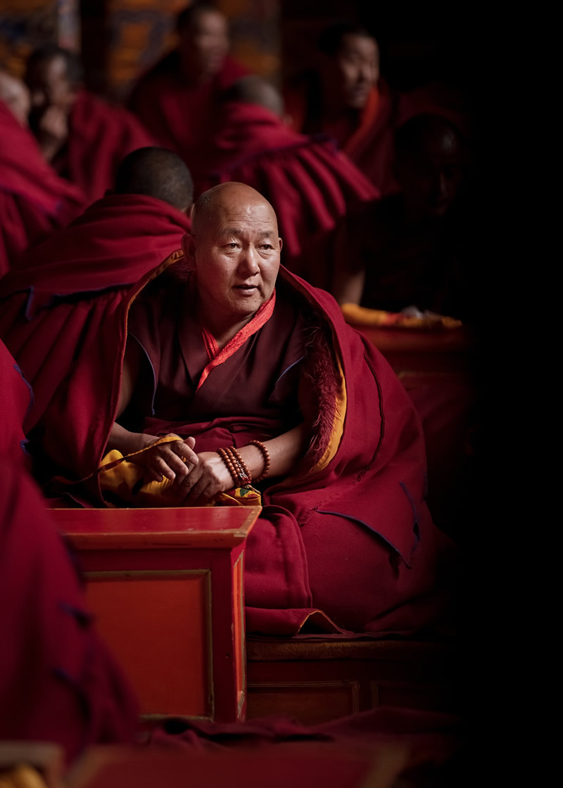 The Daily Life Of Tibetan Buddhist In The Temple By Li Ye 