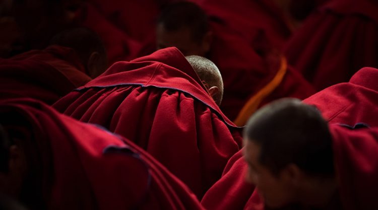The Daily Life Of Tibetan Buddhist In The Temple By Li Ye