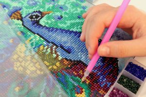 Diamond Painting A Lovely Blend Between Mosaic Art And Paint By