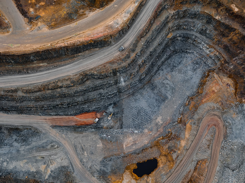 La mine de cuivre : projet minier Rio Tinto en Andalousie, Espagne Par Tom Hegen