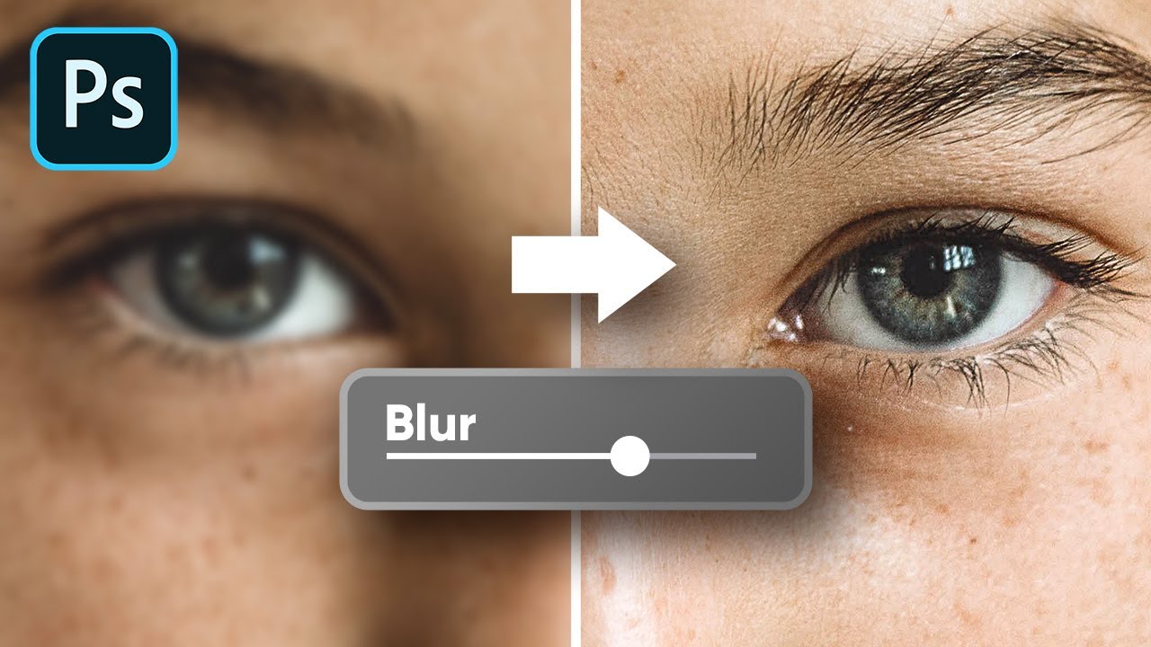 Increase Blur to Sharpen Better? - Photoshop Trick