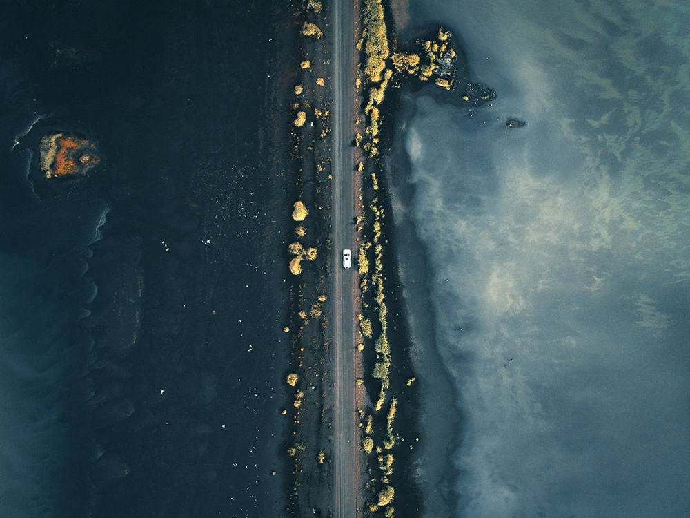 Le long voyage : photos de voyage sur la route Photographie de drone par Kevin Krautgartner