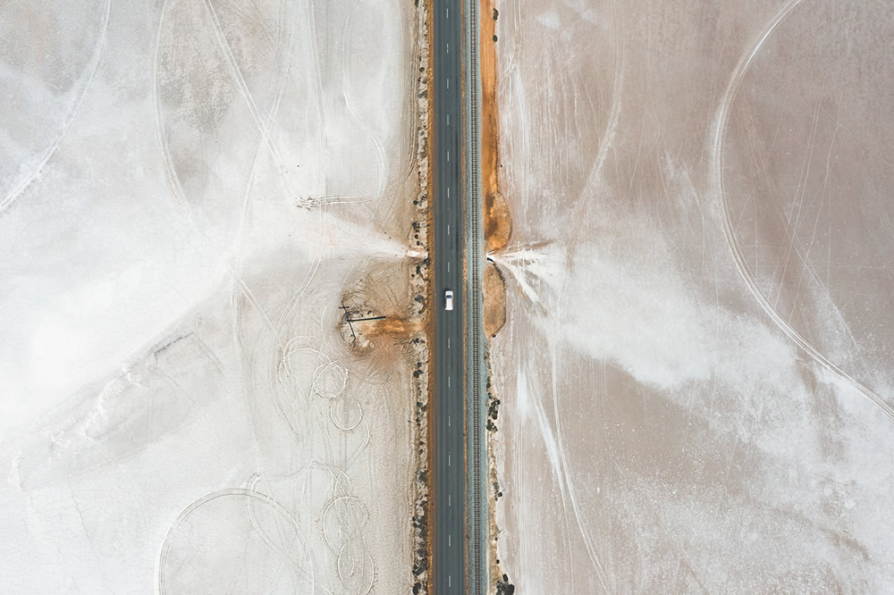 Le long voyage : photos de voyage sur la route Photographie de drone par Kevin Krautgartner