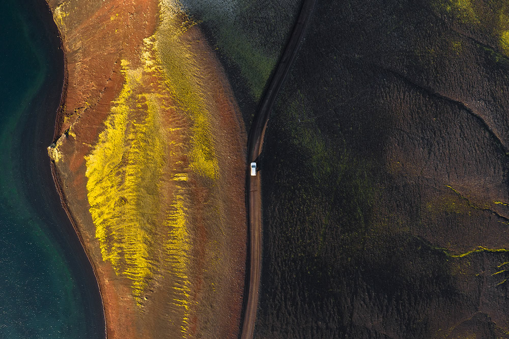 Le long voyage : photos de voyage sur la route Photographie de drone par Kevin Krautgartner