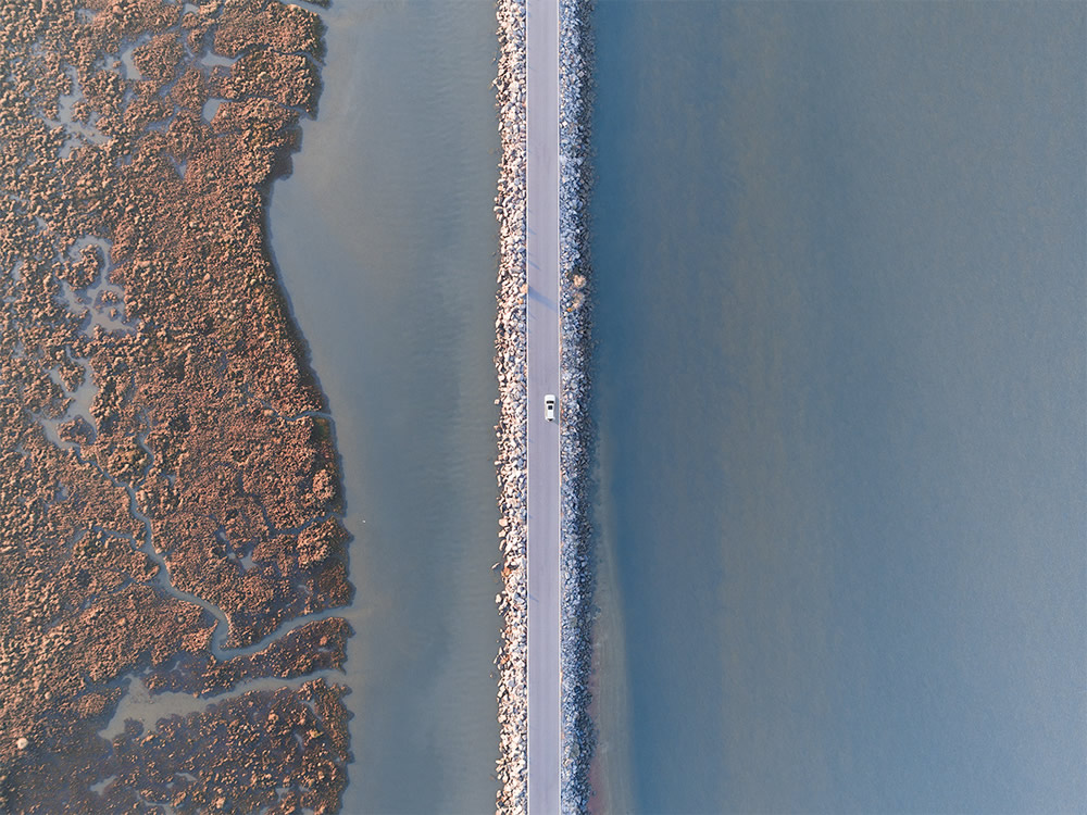 Le long voyage : photos de voyage sur la route Photographie de drone par Kevin Krautgartner