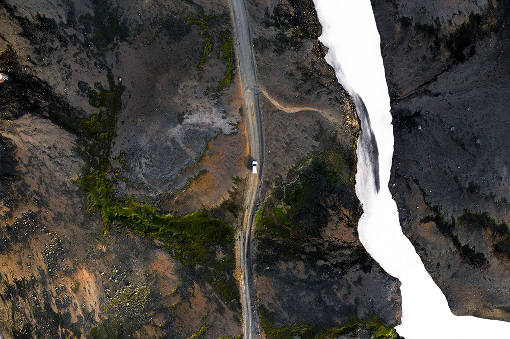 Le long voyage : photos de voyage sur la route Photographie de drone par Kevin Krautgartner