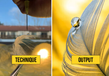 Water Droplets Technique
