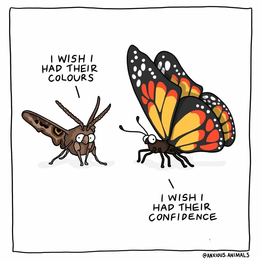 Artist Amee Wilson Created 30 Of Funny And Relatable “Anxious Animals” Comics