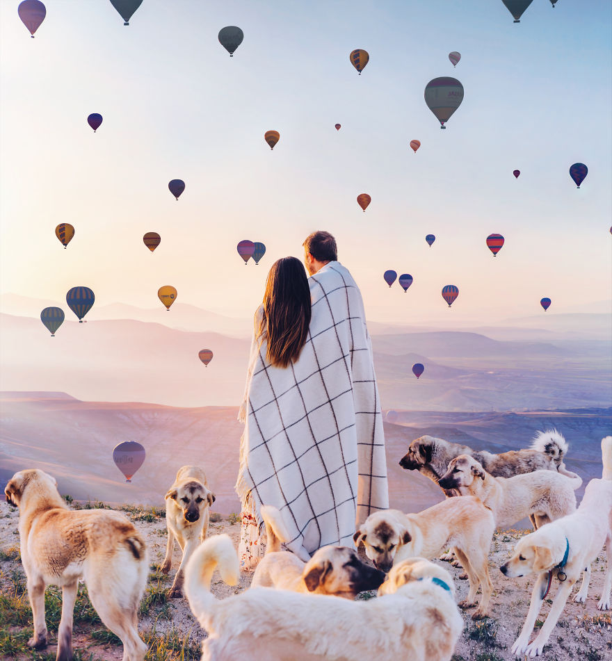 Magical Photos Inspired By Balloons, Bubbles, And Lights By Kristina Makeeva