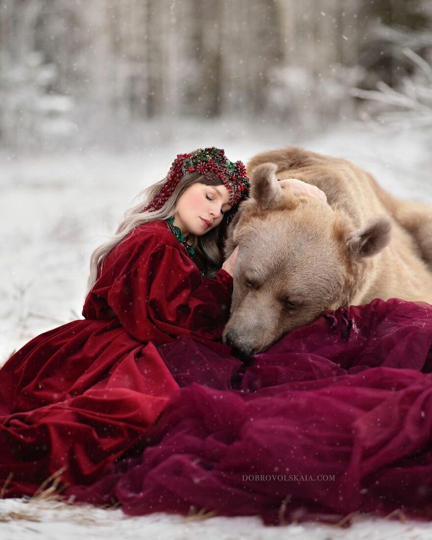 The Magical Bond Between Humans And Animals by Anastasiya Dobrovolskaya