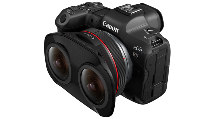 Canon Launches New RF5.2mm F2.8 L Dual Fisheye Lens For VR Capture