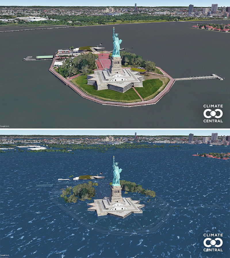 20 Photos Shows How Famous Places Might Look Like In 2050 When The ...