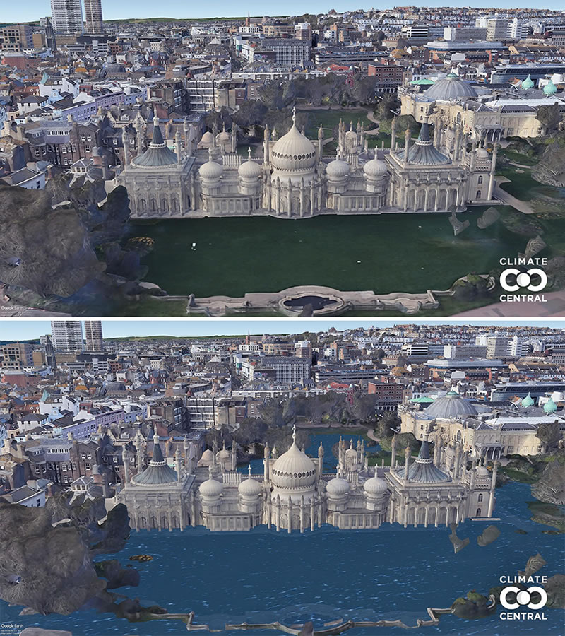 How Famous Places Might Look Like In 2050 When The Global Temperature Rises