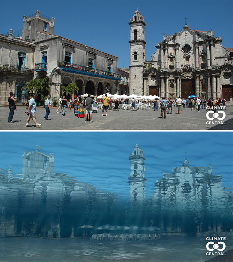 How Famous Places Might Look Like In 2050 When The Global Temperature Rises