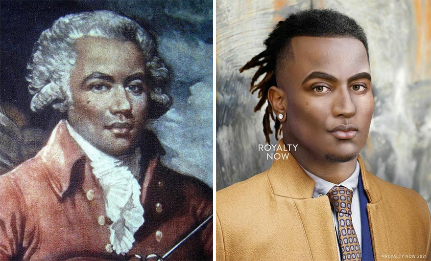 Historical Figures As Modern-Day People By Artist Becca Saladin