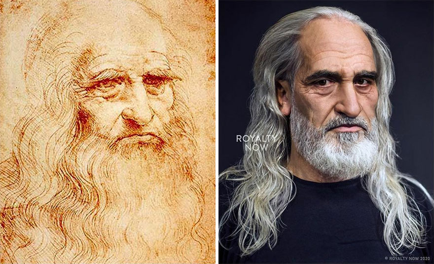 20 Historical Figures As Modern-Day People By Artist Becca Saladin