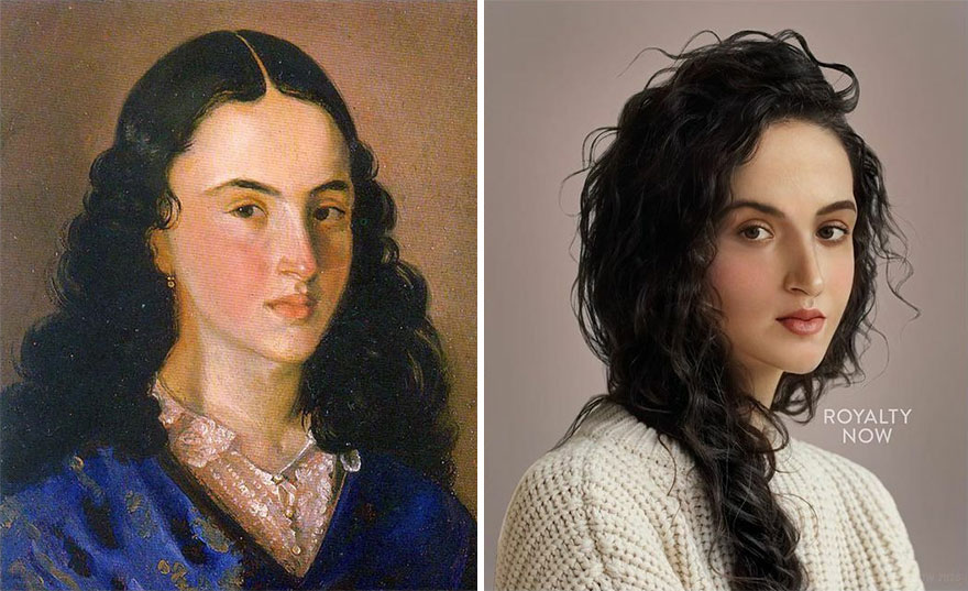 20 Historical Figures As Modern-Day People By Artist Becca Saladin