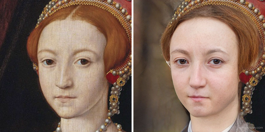 Well-Known Historical Figures, Paintings Recreated Using Artificial Intelligence 