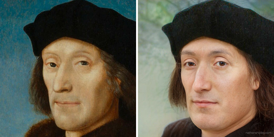 Well-Known Historical Figures, Paintings Recreated Using Artificial Intelligence 