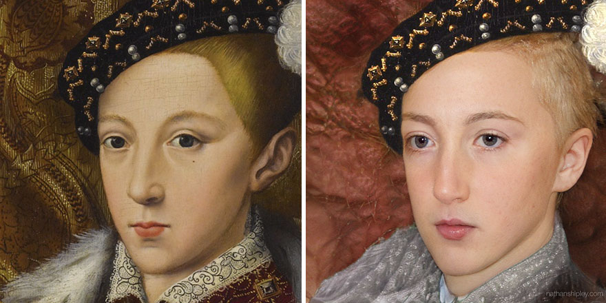 Well-Known Historical Figures, Paintings Recreated Using Artificial Intelligence 