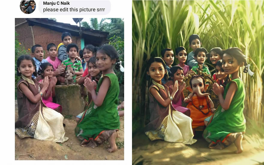 Indian Digital Artist Karan Acharya Edits People's Photos In Amazing Way