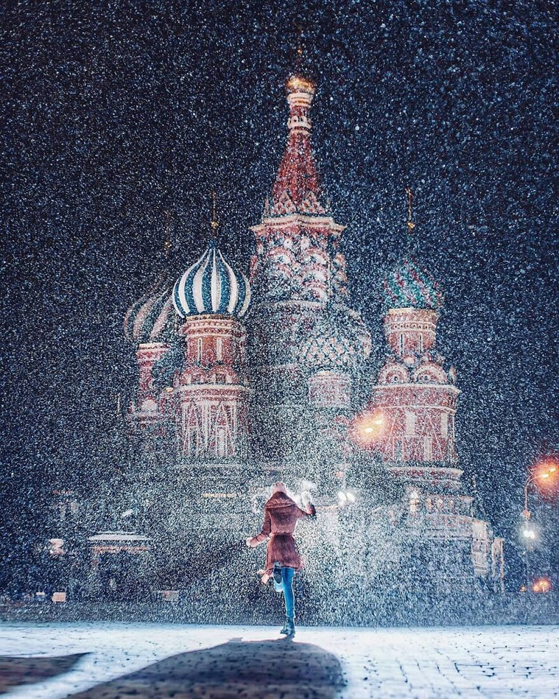 Moscow Fairytale-Like Beauty During Winter by Kristina Makeeva