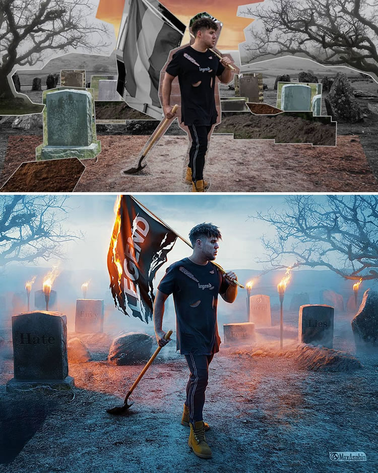 Russian Digital Artist Max Asabin's Photoshop Skills Are Pure Amazing