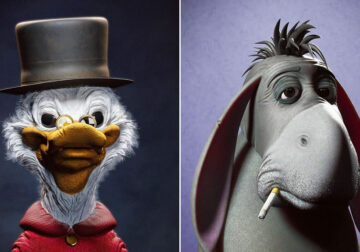 Digital Artist Recreates Popular Cartoons With A Scary Makeover (20 Pics)