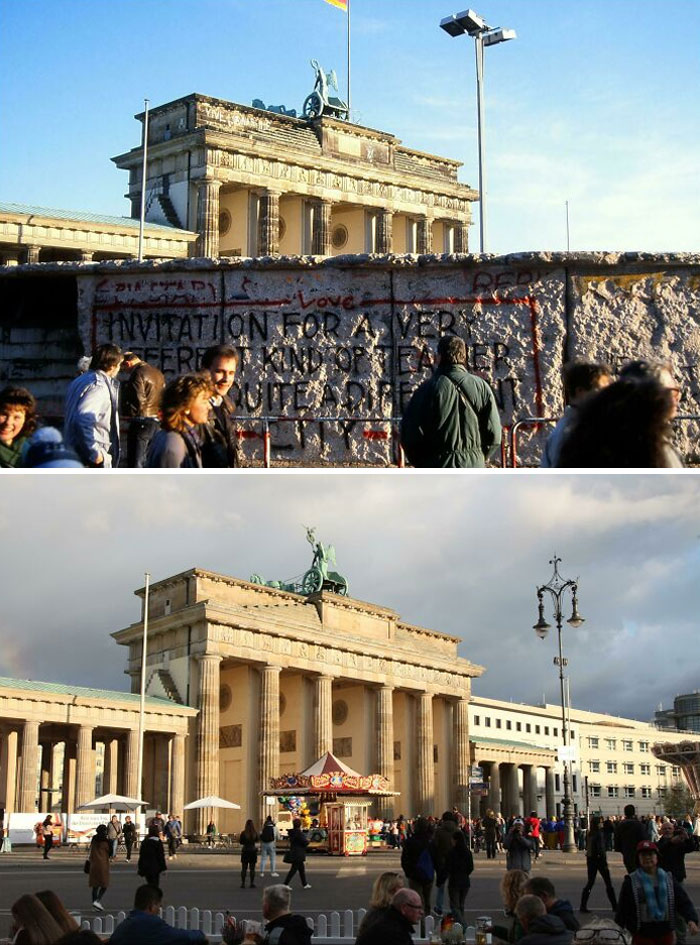 These 30 Photos Taken At The Same Location At Different Points In Time