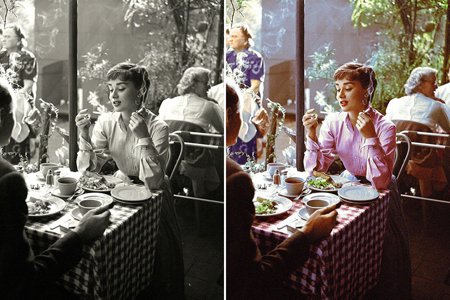 20 Vintage Photos Colorized By Digital Artist Sébastien De Oliveira