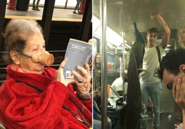 30 Photos Of Funny And Strange Things Spotted On The Subway