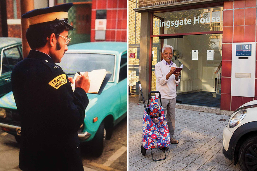 Photographer Chris Porsz Recreates His Photos Of Strangers From 40 Years Ago