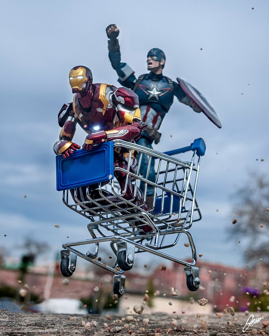 Photographer David Cubero Captured What Superheroes Do When They Are Not Saving The World