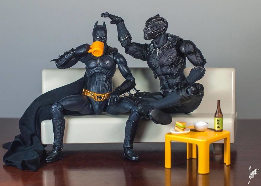 Photographer David Cubero Captured What Superheroes Do When They Are Not Saving The World