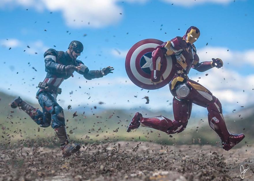 Photographer David Cubero Captured What Superheroes Do When They Are Not Saving The World