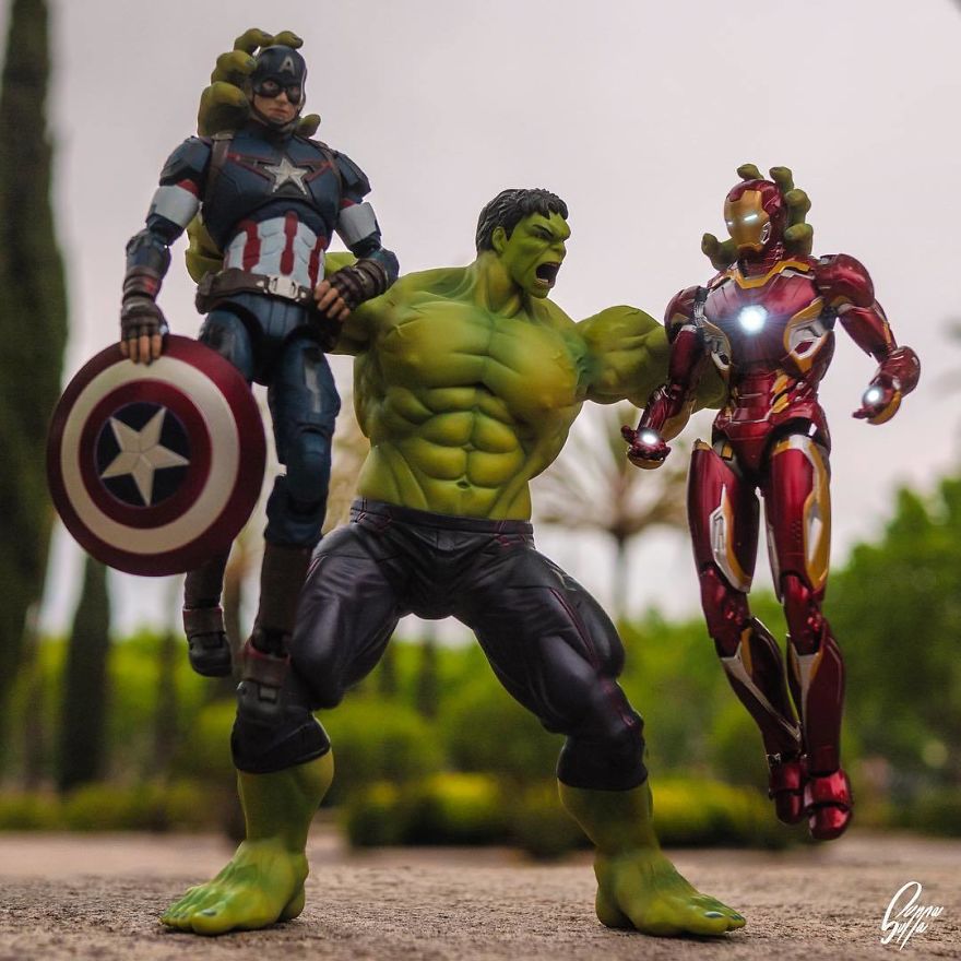 Photographer David Cubero Captured What Superheroes Do When They Are Not Saving The World