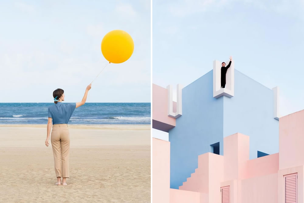 This Creative Couple Playfully Interacts With Architecture To Reveal The Extraordinary Of Everyday (25 Pics)