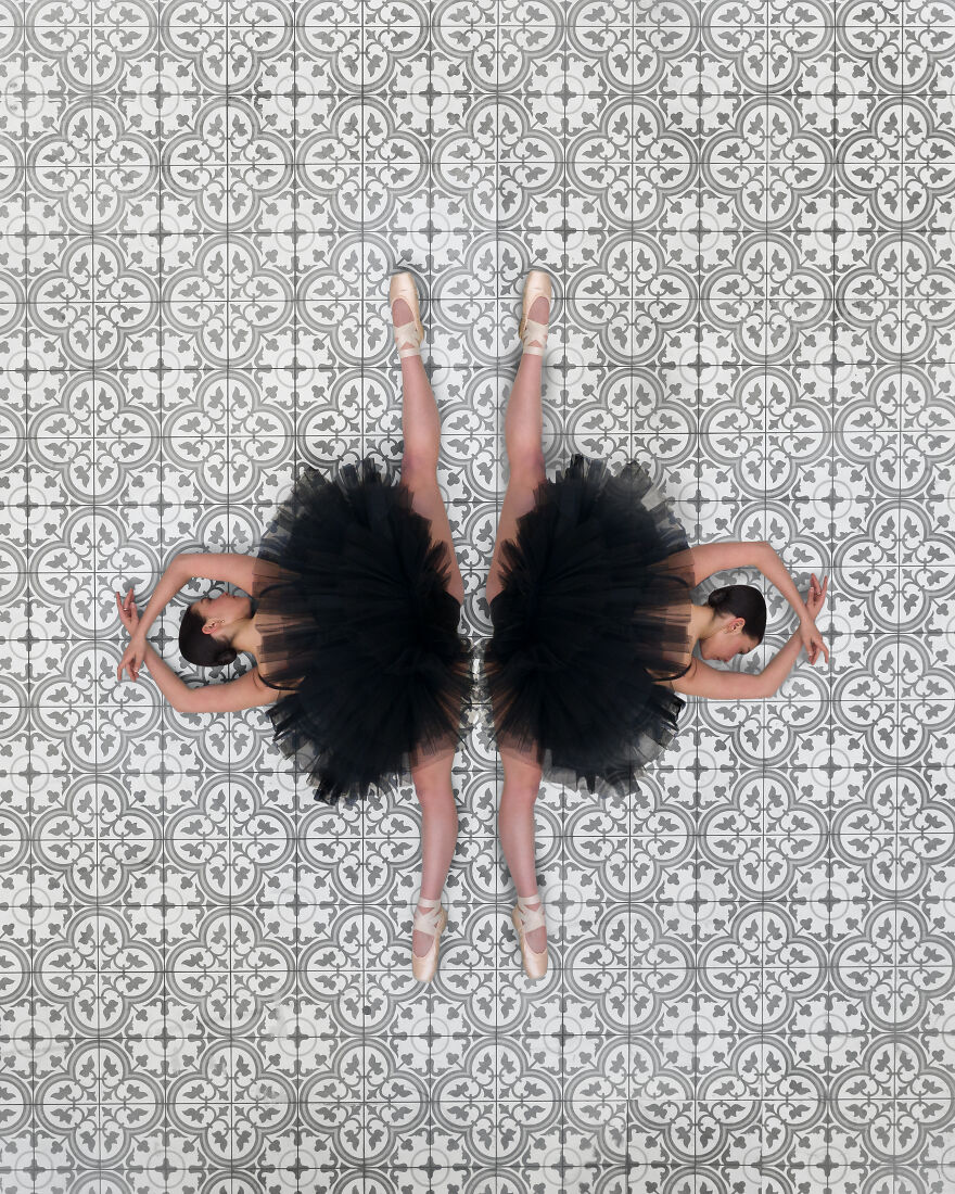 Ballerinas From Above By Brad Walls