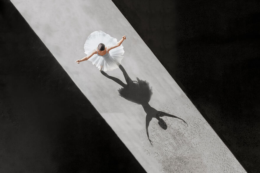 Ballerinas From Above By Brad Walls