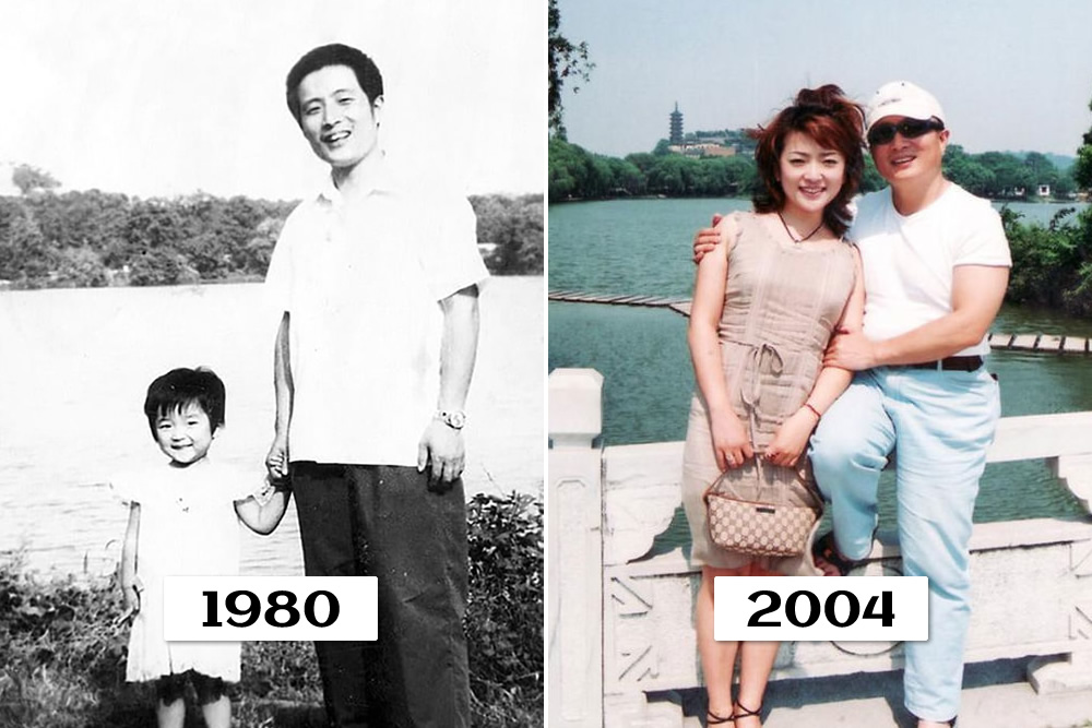 This Dad And Daughter Have Been Taking Pictures In The Same Spot Every Year For 40 Years