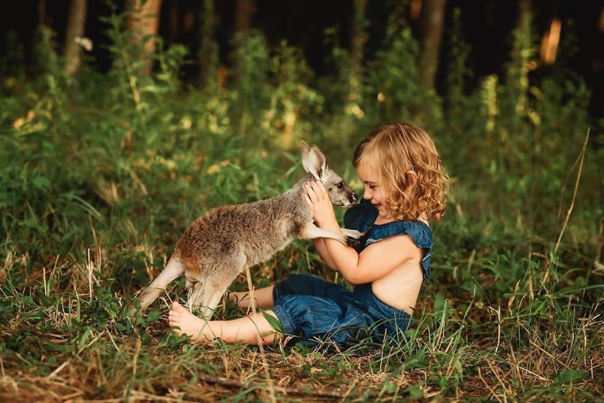 Magical Connection Between Kids And Animals By Andrea Martin