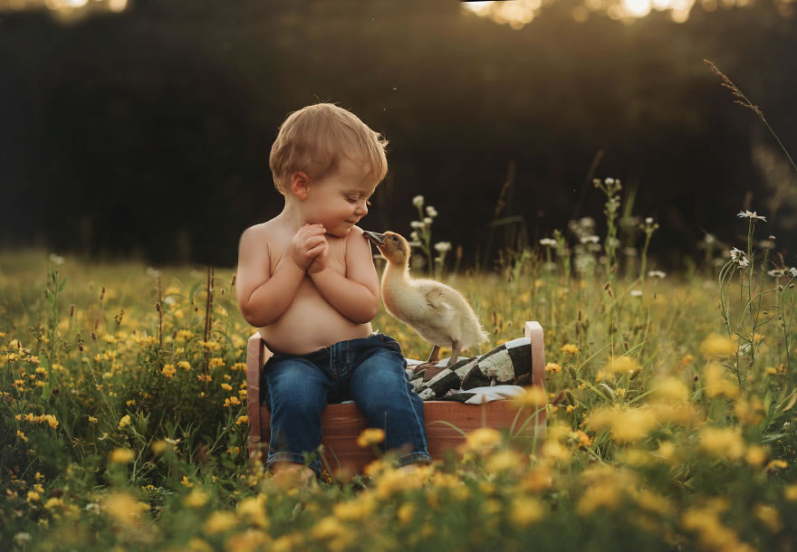 Magical Connection Between Kids And Animals By Andrea Martin