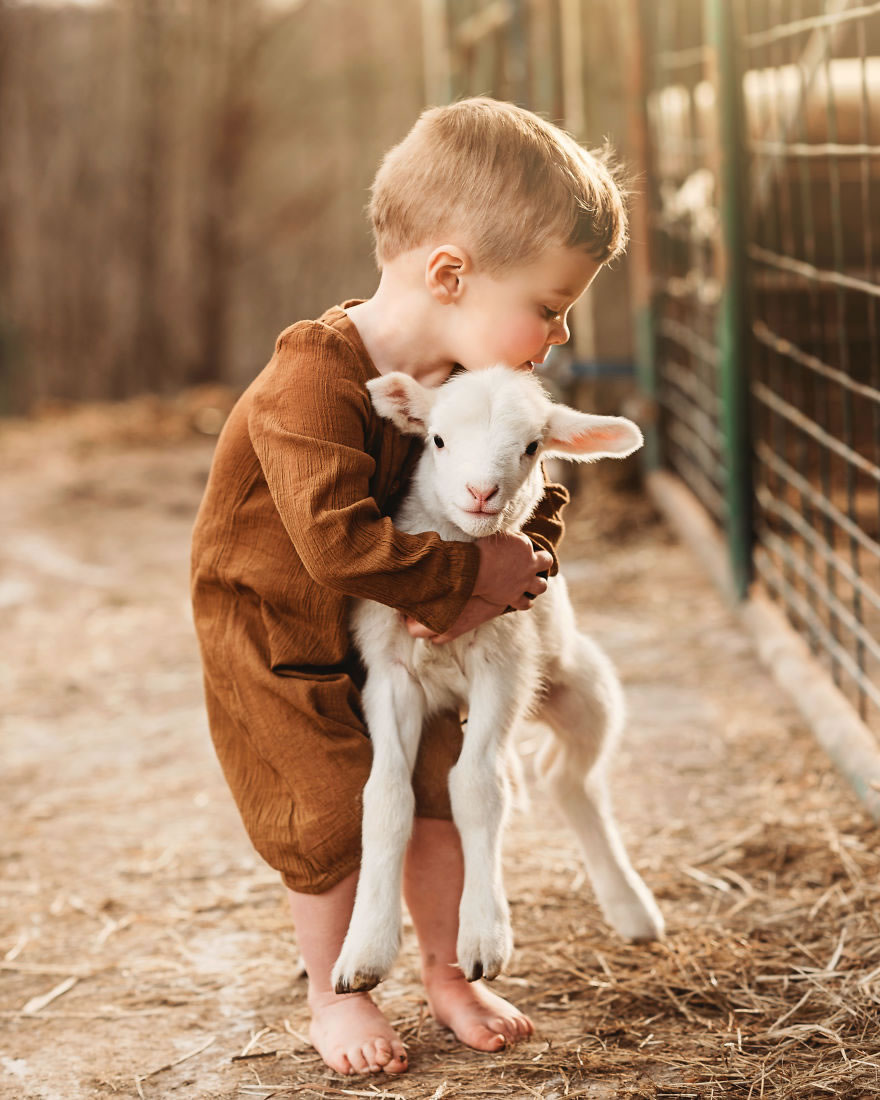 Magical Connection Between Kids And Animals By Andrea Martin