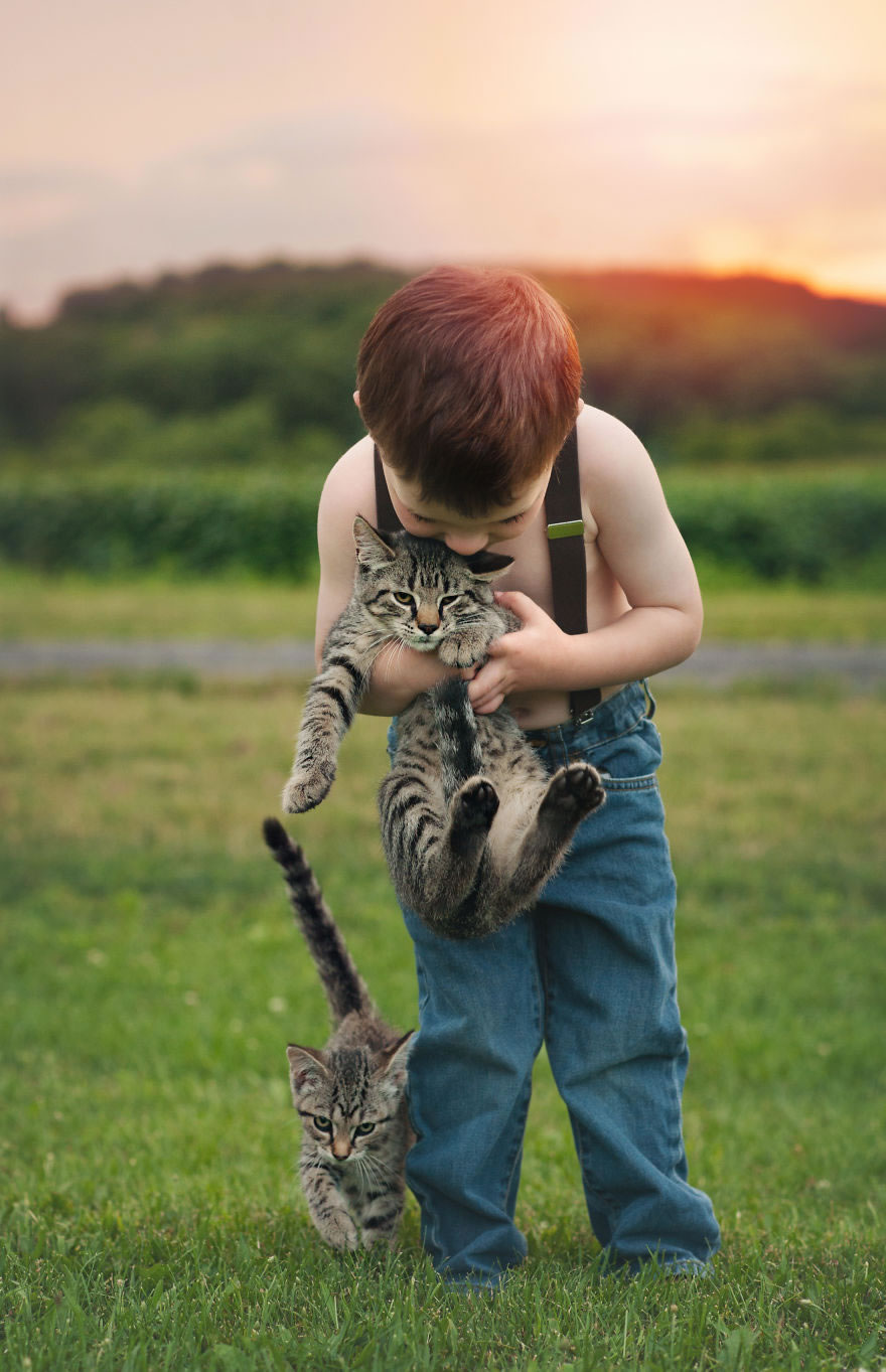 Magical Connection Between Kids And Animals By Andrea Martin