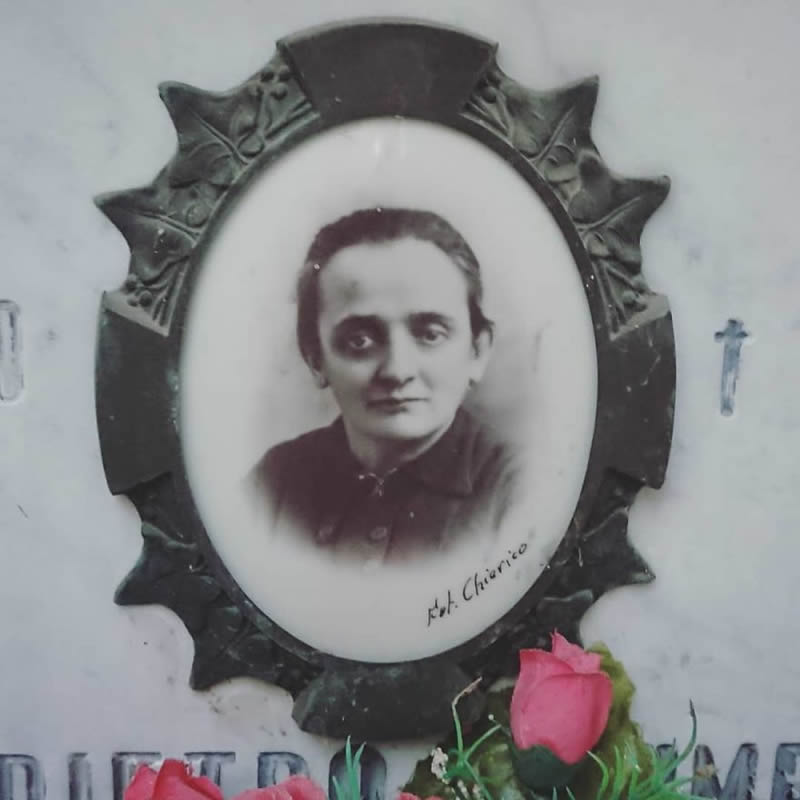 Old Tombstones In Italian Cemeteries By Laura Signorelli