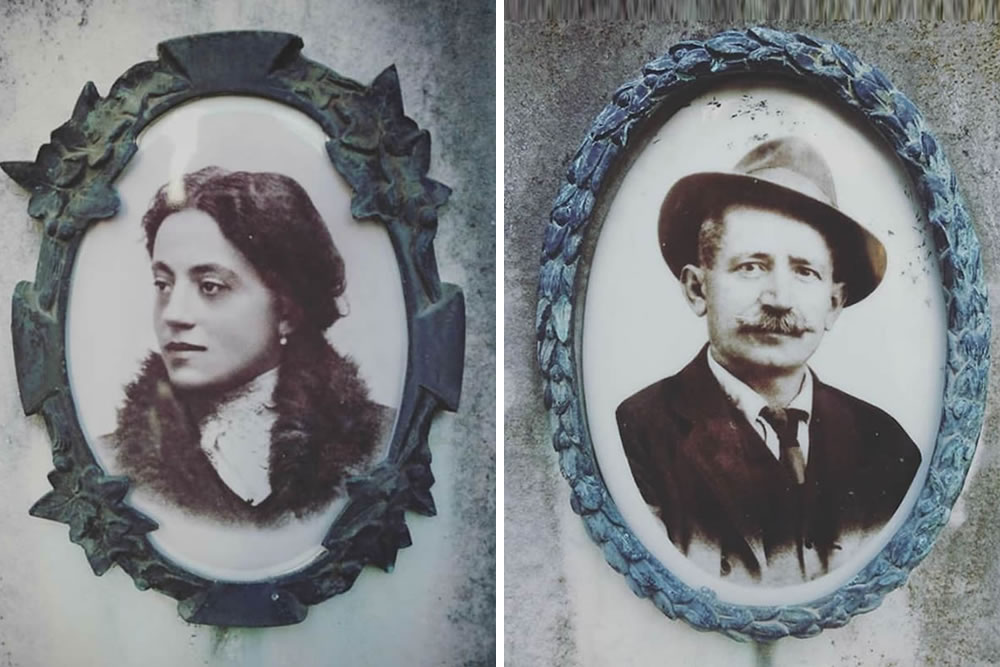 Fascinating Photographs I Found On Old Tombstones In Italian Cemeteries