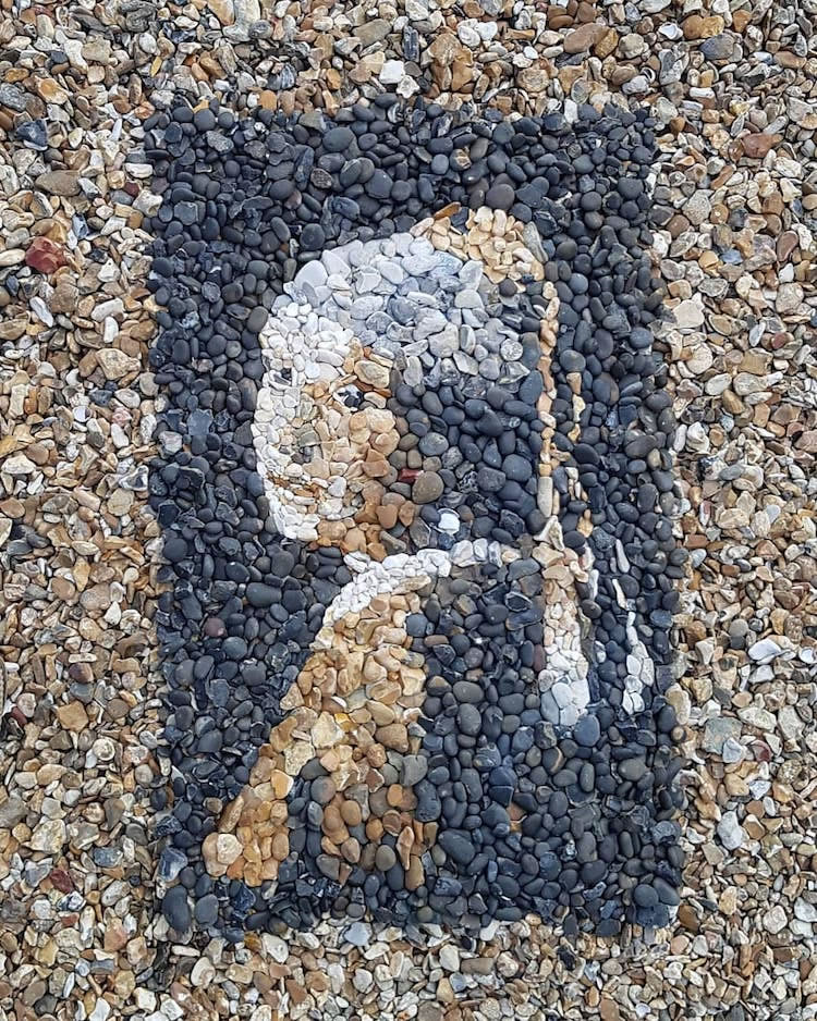 Pebbles Art By Justin Bateman